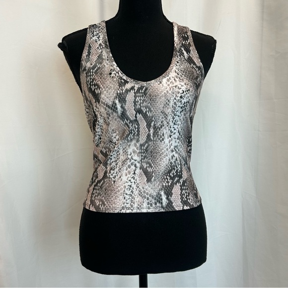 EVOLUTION and Creation animal snake print tank top size L - Picture 9 of 9